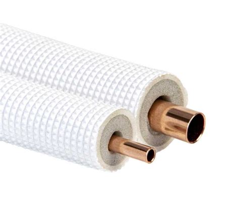 Double Coil Insulated Copper Tubes With PE Cover Entalpia Europe