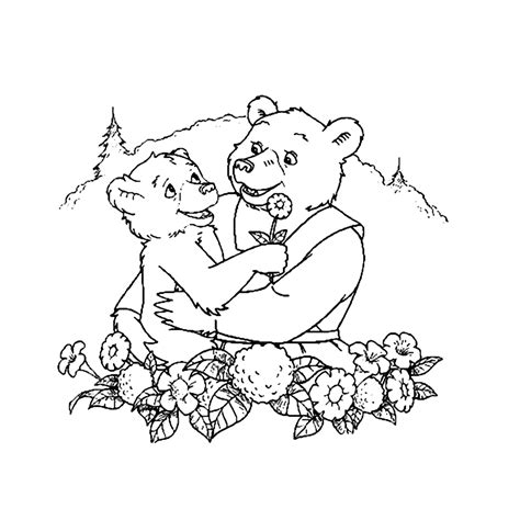 Kleurplatenberen Beer Tekening Quilt Baby Applique Patronen Kleurplaten