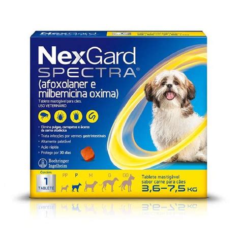 Nexgard Spectra Kg Antipulgas E Carrapatos Boehringer