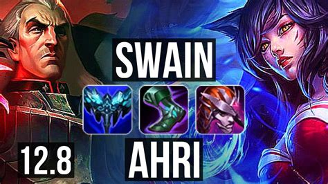 Swain Vs Ahri Mid M Mastery Games Rank Swain