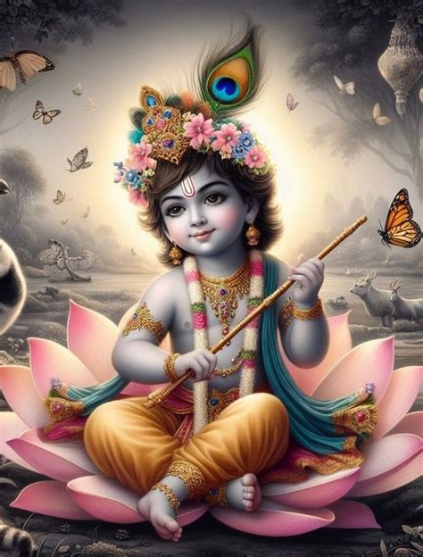 Pin By Kavithamadathil On Gods In Cute Krishna Krishna Radha