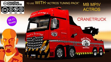 Mb Actros Mpiv Cranetruck X Dx With Actros Tuning Pack