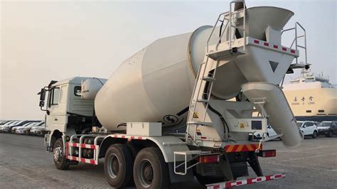 Shacman F Cbm Concrete Mixer Truck Youtube