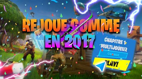 Rejouer Au Chapitre En Multijoueur Sur Fortnite En Youtube