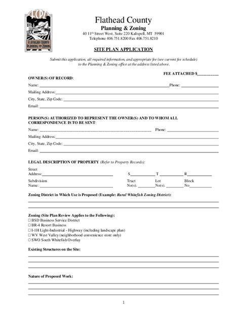 Fillable Online Flathead Mt Submit This Application All Required