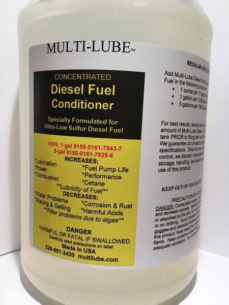 Diesel Fuel Conditioner - gallon(s) | Multi-Lube