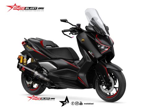 First Modifikasi Inspirasi Yamaha New Xmax Connected 2023 MOTOBLAST