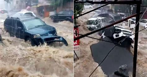 Lluvias En República Dominicana Arrasa Con Carreteras Y Dejan Ya 21