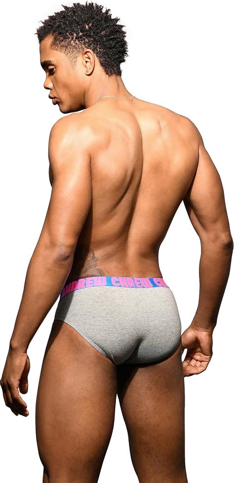 Amazon Andrew Christian Happy Brief W Almost Naked Heather Grey X Small Clothing Shoes