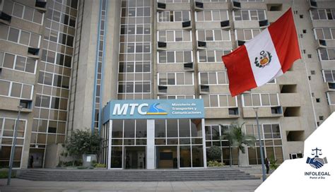 Mtc Publica El Proyecto De Decreto Supremo Que Modifica El Reglamento