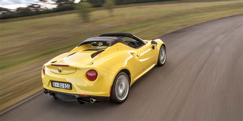 2016 Alfa Romeo 4C Spider Review CarAdvice