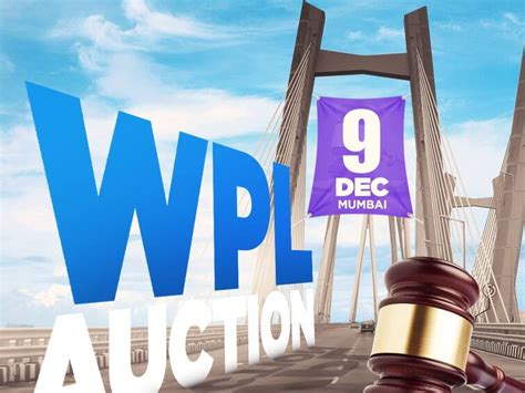 Wpl 2024 Auction Date And Time Venues Teams Where To Watch Wpl 2024