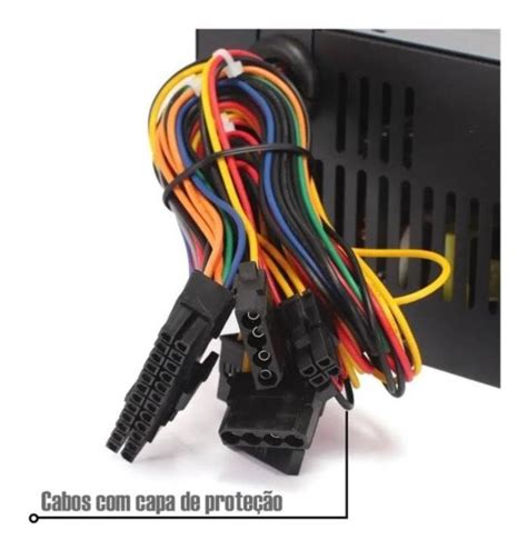 Fonte De Alimentação Knup Cowboy Para Pc Preta Kp 532 400w Luuk Young