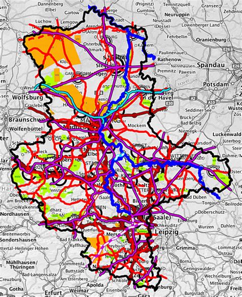 Landesentwicklungsplan Des Landes Sachsen Anhalt Wms