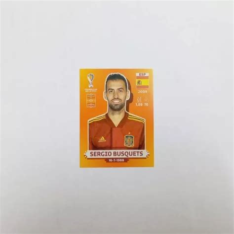 Busca Figurita Sergio Busquets Mundial Qatar Original Panini A La