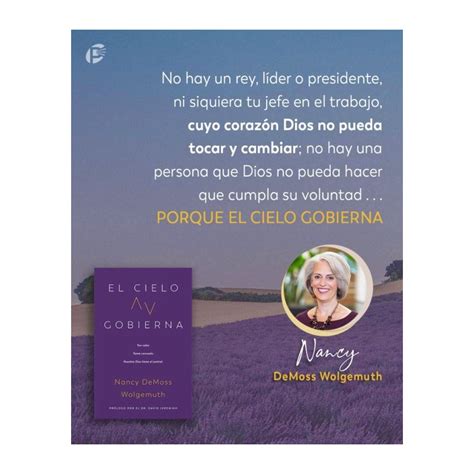 El Cielo Gobierna Nancy DeMoss Wolgemuth Libro