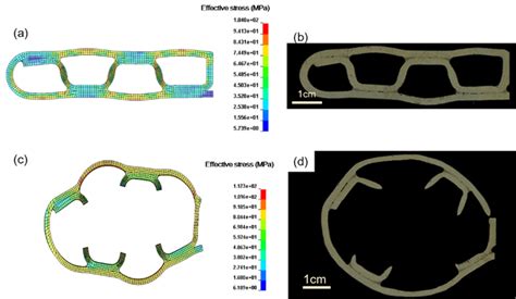 Comparison Of The Experimental And Predicted Deformed Configurations At