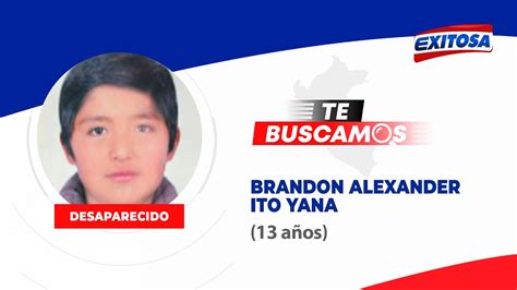 🔴🔵te Buscamos Menor De 13 Años Fue Visto Por última Vez El Pasado 28 De Marzo En Puno Youtube