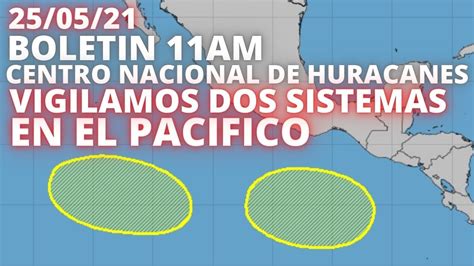 Urgente Centro Nacional De Huracanes Boletin Am Vigilando Dos