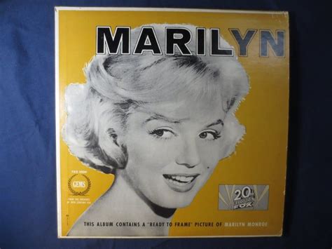 Vintage Records MARILYN MONROE Album MARILYN Monroe Vinyl | Etsy ...