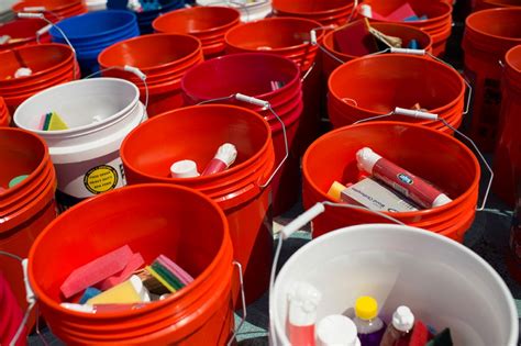 Cleaning Buckets Health Kits United Methodist Church Of Greater New