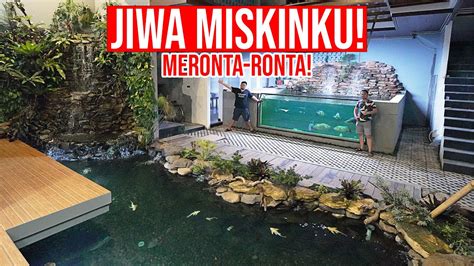 Sultan Menggila Bangun Sungai Ikan Predator Megatank Mewah Untuk