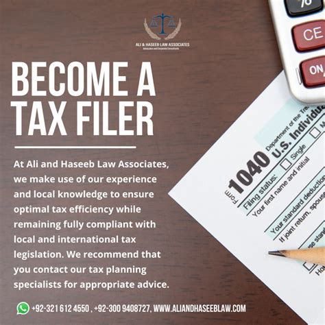 Become A Tax Filer Home