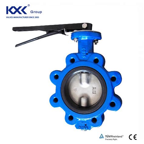 Dn Ci Body Epdm Seat Ss Stem Cf Disc Lug Type Butterfly Valve