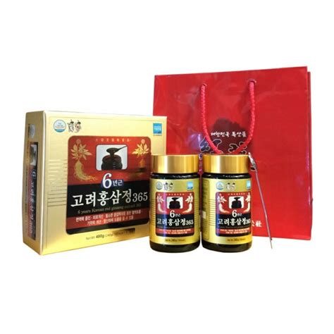 Mua Cao Hồng Sâm Taewoong Food 6 Years Korean Red Ginseng Extract 365