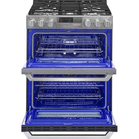 LG SIGNATURE 7 3 Cu Ft Self Cleaning Slide In Double Oven Dual Fuel