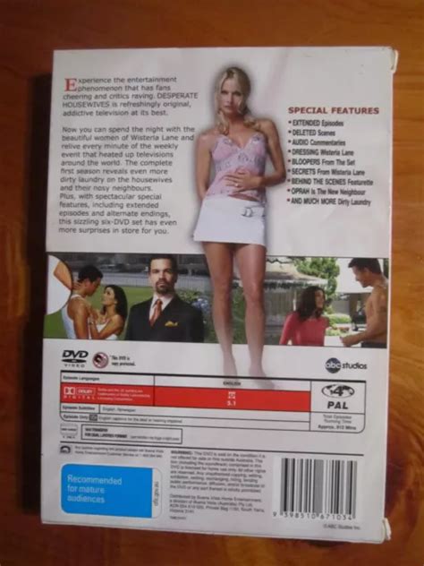 Dvd Desperate Housewives The Complete First Season Box Set Great