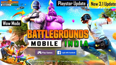 Bgmi Playstor Update Notice Bgmi Wow Mode How To Update