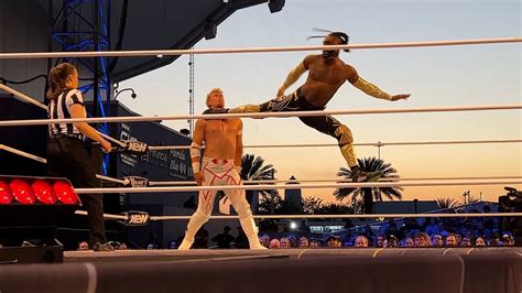 Fancam Swerve Vs Kyle Fletcher Aew World Championship Eliminator Dynamite Dailys Place 42424