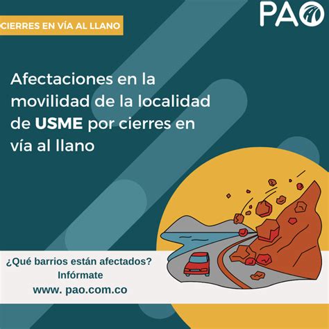 Localidad De Usme Afectada Por Cierre De V A Al Llano Pao Tu Aliada