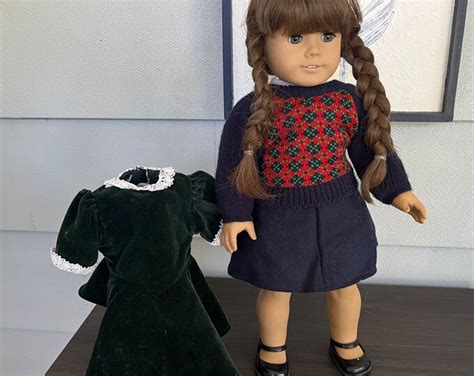 American Girl Doll Molly Original Christmas Dress - Etsy