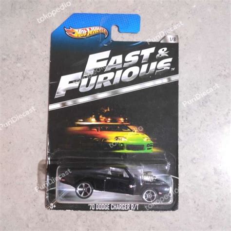 Promo Hot Wheels Hotwheels Dodge Charger R T Rt Fast Furious Black Rare Diskon Di