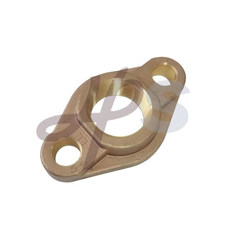 NSF Approved Lead Free Brass Water Meter Flanges For 11 2 2 Water