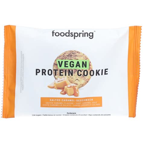 Foodspring Vegan Protein Cookie Salted Caramel 50 G Shop Apotheke