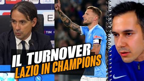 Una Precisazione DOVEROSA Sul TURNOVER Di INZAGHI Intanto La LAZIO Va