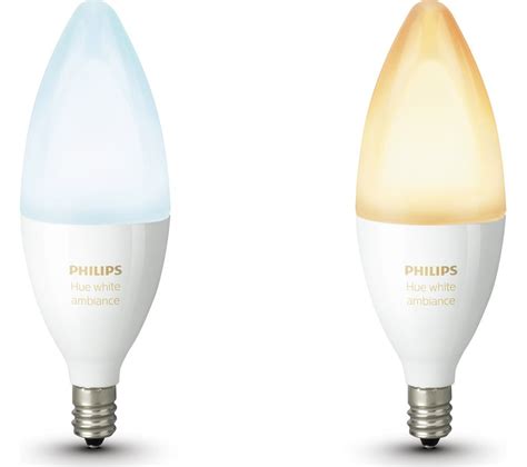 Philips Hue White Ambiance Wireless Bulb Twin Pack Specs