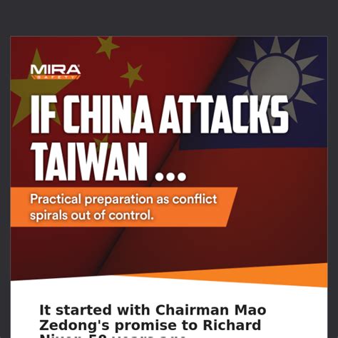 Will China Attack Taiwan in 2023? - MIRA Safety