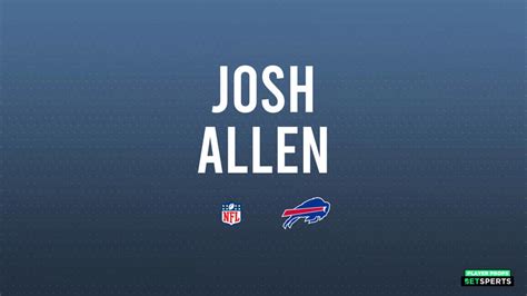 Josh Allen Odds Week 9 Josh Allen Prop Bets And Picks Vs The Jets