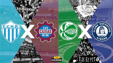 GAUCHÃO 2023 JORNADA DUPLA NOVO HAMBURGO X CAXIAS JUVENTUDE X