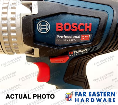 Bosch Cordless Drill Gsr 18v 150 C 18v Biturbo Brushless