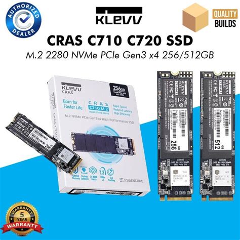 Klevv Cras Gb Gb C C Nvme Ssd M Pcle M Gen X