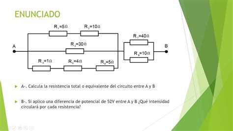 Resoluci N Circuito Mixto Resistencia Equivalente E Intensidades Youtube