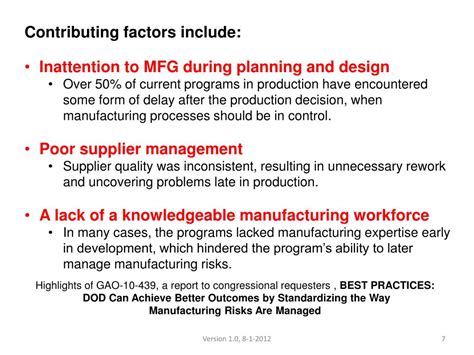 Ppt Manufacturing Readiness Assessments Powerpoint Presentation Free