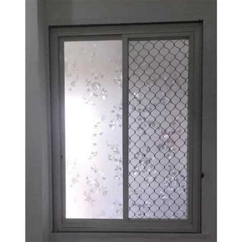 Powder Coated Aluminium Glass Window For Home Modern At Rs Sq Ft