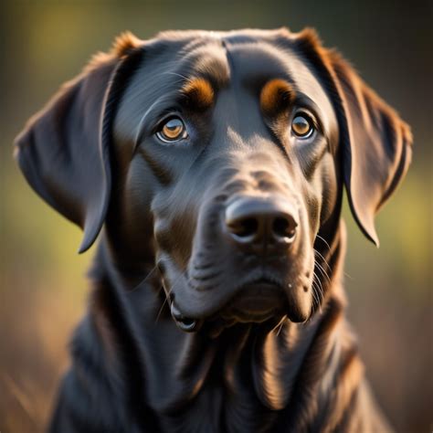 Premium Photo Black Labrador