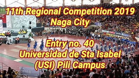 Universidad De Sta Isabel Pili Campus Drum And Lyre Corps 11th